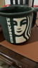 星巴克（Starbucks）墨綠色女神款陶瓷馬克杯辦公室咖啡杯子320ml男女生生日禮物 曬單實(shí)拍圖