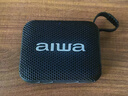 aiwa愛(ài)華AH-17小金磚【支持插U盤TF卡】藍(lán)牙音箱手提便攜無(wú)線環(huán)繞立體音家用桌面戶外音響播放器防水黑 曬單實(shí)拍圖