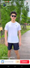 特步運動(dòng)短袖T恤男夏季速干男裝冰絲上衣戶(hù)外訓練學(xué)生送爸爸 曬單實(shí)拍圖