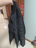 羅蒙（ROMON）棉服男冬季商務(wù)棒球服保暖百搭棉襖爸爸裝外套棉衣男882黑色3XL 曬單實(shí)拍圖