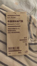 無印良品（MUJI）女式起毛羅紋編織半高領長袖T恤上衣打底衫女款內(nèi)搭冬季打底衣 米白色條紋 S (155/80A) 曬單實拍圖