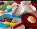 喜迪奇過(guò)家家廚房玩具兒童大號女孩煮飯做飯套裝男孩仿真廚具切切樂(lè ) 送收納箱【80件套】烤爐+切切樂(lè ) 六一兒童節禮物61禮物618 曬單實(shí)拍圖