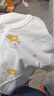 童泰新生兒半背衣嬰兒衣服純棉四季0-3月寶寶上衣滿(mǎn)月服2件裝 黃色 52 曬單實(shí)拍圖
