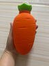 洽苒硅膠熱水袋注水暖水袋灌水式防爆防漏迷你小號隨身便攜可愛(ài)暖手寶 胡蘿卜330ml【硅膠材質(zhì)】橙色 曬單實(shí)拍圖