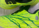 怡安踏雪c202心跳7代夜光兒童運動(dòng)鞋男童爆米花減震防滑中大童學(xué)生跑步鞋 熒光綠 心跳+夜光 36 曬單實(shí)拍圖