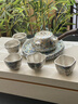 如瓷動(dòng)人鎏銀茶具套裝禮盒裝送領(lǐng)導(dǎo)父親長輩商務(wù)伴手禮品壽宴生日節(jié)日禮物 福祿壽喜財(cái)-側(cè)把套裝【銀盒】 7件 曬單實(shí)拍圖