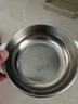 日康兒童餐具 嬰兒輔食碗寶寶碗 316不銹鋼吸盤碗 紅色 RK-C1011-2 曬單實拍圖