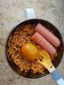 可瀝水不銹鋼泡面碗飯盒學(xué)生宿舍帶蓋大號(hào)便當(dāng)盒食堂打飯碗餐具碗 【米白】小號(hào)15cm+塑料勺 曬單實(shí)拍圖