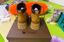 駱駝（CAMEL）【山丘】經(jīng)典大黃靴反絨馬丁靴戶外工裝靴 L23W076065 土黃 37 曬單實拍圖