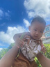 巴厘小豬女寶寶吊裝夏季無(wú)袖薄款女童兩件套嬰幼兒分體衣服兒童夏裝 暗香疏影 暗香疏影 80 曬單實(shí)拍圖