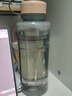 樂扣樂扣（LOCK&LOCK）大容量水杯運動水壺健身便攜冷水壺1.5L橘色ABF855YRED 曬單實拍圖