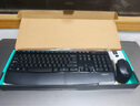 羅技（Logitech）MK345無線辦公鍵鼠套裝 寬大掌托 舒適鍵入體驗(yàn) 全尺寸 帶無線2.4G接收器 黑色 曬單實(shí)拍圖