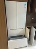 東芝（TOSHIBA）548白珍珠【高容全嵌】60cm超薄嵌入大容量雙系統風(fēng)冷無(wú)霜自動(dòng)制冰法式多門(mén)國家補貼家用電冰箱 GR-RF548WI-PM165 云脂白 曬單實(shí)拍圖
