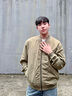 Teenie Weenie Men小熊男裝休閑外套男春裝工裝立領(lǐng)三防夾克國潮男 深軍綠色 L 175 曬單實(shí)拍圖