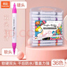 真彩（TRUECOLOR）36色雙頭速干軟頭丙烯馬克筆幼兒園小學(xué)生兒童美術(shù)專(zhuān)用不透色可疊色繪畫(huà)筆無(wú)味不含酒精602 曬單實(shí)拍圖