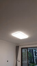 雷士照明（NVC）LED吸頂大燈簡約超薄燈飾燈具客廳舒適光客廳遙控三室兩廳 曬單實(shí)拍圖