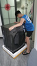 美的（Midea）滾筒洗衣機全自動(dòng)家用【MG100V36T】懶人超薄10公斤 以舊換新 家電國家補貼20% 一級能效 內衣洗  曬單實(shí)拍圖