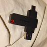 ThinkPlus聯(lián)想128GB Type-C USB3.2 雙接口U盤手機(jī)電腦通用大容量 辦公商務(wù)u盤TPU301系列 曬單實(shí)拍圖
