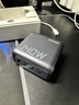 ANKER安克智顯充140W充電器套裝 氮化鎵屏顯type-c多口pd快充100W頭適用蘋(píng)果17iPhone手機筆記本電腦 灰 曬單實(shí)拍圖