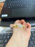 足銀999.9描金復古琺瑯芙蓉牡丹純銀手鐲國風(fēng)輕奢百搭送媽媽禮物 約58克 曬單實(shí)拍圖