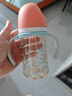 貝親（Pigeon）PPSU雙把手防脹氣奶瓶240ml 叢林小兔 M號(hào)奶嘴 3月+ AA218 曬單實(shí)拍圖