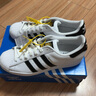 阿迪達斯adidas三葉草貝殼頭SUPERSTAR男女休閑鞋EG4958 44碼 曬單實(shí)拍圖