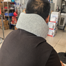 思萊宜u型枕護(hù)頸枕便攜旅行脖子記憶棉坐車充氣U型飛機(jī)午睡覺u形頭枕 曬單實拍圖