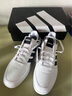 阿迪達(dá)斯（adidas）官方艦店男鞋 夏季新款三條紋板鞋皮面運(yùn)動(dòng)鞋耐磨休閑鞋子板鞋男 9195-白色-主推款 41 曬單實(shí)拍圖