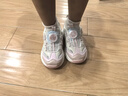 泰蘭尼斯秋季兒童運(yùn)動(dòng)鞋時(shí)尚旋鈕女童跑步鞋3-15歲透氣老爹鞋白/粉/藍(lán)27碼 曬單實(shí)拍圖