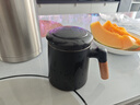 京東京造茶杯便攜式黑陶茶泡茶壺茶杯功夫茶具辦公杯隨身茶壺容量400ml 曬單實(shí)拍圖