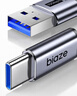 畢亞茲適用于USB3.2轉(zhuǎn)Type-c數(shù)據(jù)線10Gbps傳輸快充線車載連接線蘋果iphone16/15華為小米手機(jī)充電線1.5米 曬單實(shí)拍圖