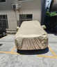 平安鹿汽車(chē)車(chē)衣車(chē)罩純牛津帆布車(chē)套防雨雪防曬遮陽(yáng)隔熱降溫耐用加厚加絨 有耳式【琥珀棕】高密度牛津布車(chē)衣 【沃爾沃】S60/S90/XC60/XC90 曬單實(shí)拍圖