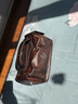 GROTTO個(gè)樂(lè )吐司包植鞣牛皮腋下單肩斜挎包男女同款禮物通勤包 焦木棕 常規 曬單實(shí)拍圖
