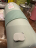 摩卡迷你小型豆?jié){機(jī)破壁機(jī)帶預(yù)約1-2人家用單人免洗免過濾便攜榨汁機(jī)輔食花茶果汁料理機(jī)多功能魔食杯 貴妃青 0.3L 曬單實(shí)拍圖