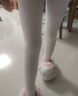 貓人女童打底褲秋冬加絨加厚兒童白色打底襪女孩寶寶保暖連褲襪 白XL 曬單實(shí)拍圖