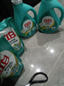 立白天然茶籽洗衣液 4斤 除菌除螨抑菌 手洗機洗祛味去漬兒童適用 曬單實拍圖