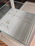 坤寧王金晶超白玻璃魚(yú)缸30方缸家用小型裸缸桌面造景溪流缸客廳烏龜缸 曬單實(shí)拍圖