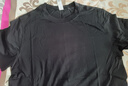 lululemon丨All Yours 女士 T 恤 *棉 LW3ES5S 短袖 黑色 XS /4 曬單實(shí)拍圖