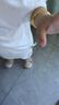 kids.ing【網(wǎng)面透氣學(xué)步鞋】男女寶寶春夏1-3歲嬰兒鞋 杏色 18  曬單實(shí)拍圖