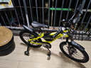 鳳凰（Phoenix）兒童自行車(chē)男女寶寶腳踏車(chē)3-8-12歲兒童山地車(chē)14-18-22寸小孩單車(chē) 極氪輻條輪+ 活力黃+ 悍馬輔助輪 20寸適合身高（130-160cm） 曬單實(shí)拍圖
