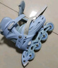匹克輪滑鞋兒童溜冰鞋男女旱冰鞋護具套裝【中小學(xué)輪滑課適用】藍L碼 曬單實(shí)拍圖