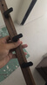 INSIYAH胡桃木掛鉤試衣間免打孔門后掛衣架墻上壁掛進門玄關(guān)衣服帽掛衣鉤 北美黑胡桃木 L型六鉤（55CM 曬單實拍圖