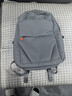袋鼠雙肩包男士背包大容量商務(wù)筆記本電腦包初高中大學(xué)生書(shū)包女旅行包 灰色【升級USB接口+便捷耳機孔】 曬單實(shí)拍圖