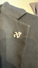 海瀾之家（HLA）西服套裝男春秋新輕商務經(jīng)典系列西裝套裝 黑色02【西服+西褲】 【預訂】 L 175/96B推薦138~150斤 曬單實拍圖