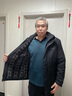 老爺車(chē)（LAOYECHE）中年爸爸裝中長(cháng)款男士棉服冬季加絨加厚保暖外套男老年人冬天棉衣 曬單實(shí)拍圖