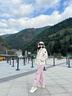 熊貓相伴沖鋒衣女三合一可拆卸羊毛內膽春秋冬季新款小個(gè)子黑色外套防風(fēng)衣 曬單實(shí)拍圖