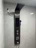 圣領(lǐng)集成熱水器花灑一體機浴室洗澡家用恒溫增壓熱水器電熱即熱式淋浴機智能變頻節能速熱過(guò)濾HR02A 5500W 高級灰鎳金發(fā)熱體前置過(guò)濾 1.52米 曬單實(shí)拍圖