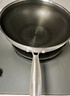 炊大皇炒鍋有鈦0氟不粘鍋316L不銹鋼不粘平底炒鍋32cm 曬單實(shí)拍圖