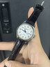 瑞士Longines浪琴手表女士時(shí)尚自動(dòng)機械表十大品牌防水專(zhuān)用情侶表 升級版L791本色白面女-棕皮 曬單實(shí)拍圖