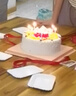 芙瑞多新鮮水果生日蛋糕當天日達到送老人小孩女友閨蜜全國同城配送2磅 曬單實(shí)拍圖